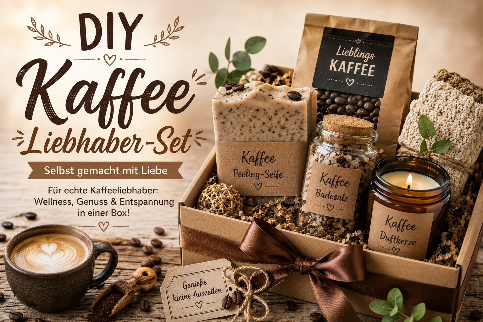 DIY Kaffee Liebhaber Set