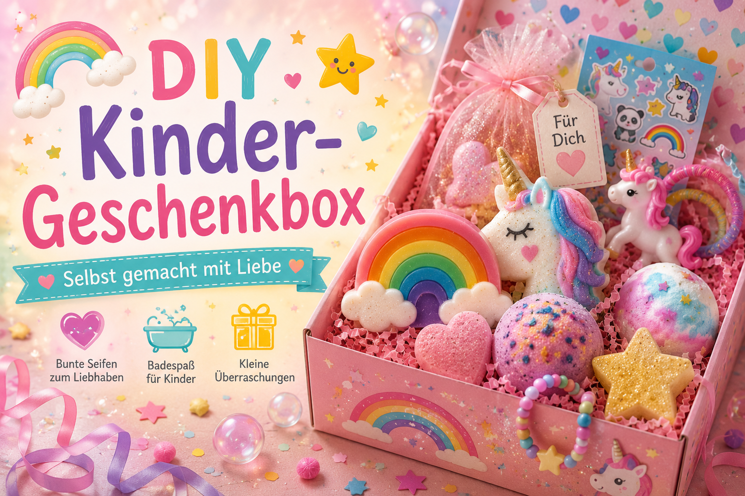 DIY Kinder Geschenkbox