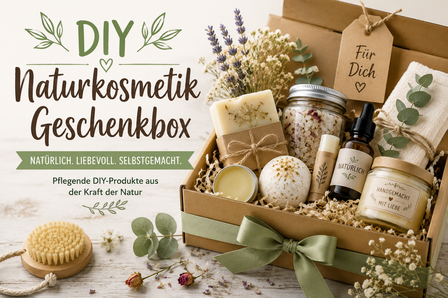 DIY Naturkosmetik Geschenkbox Set